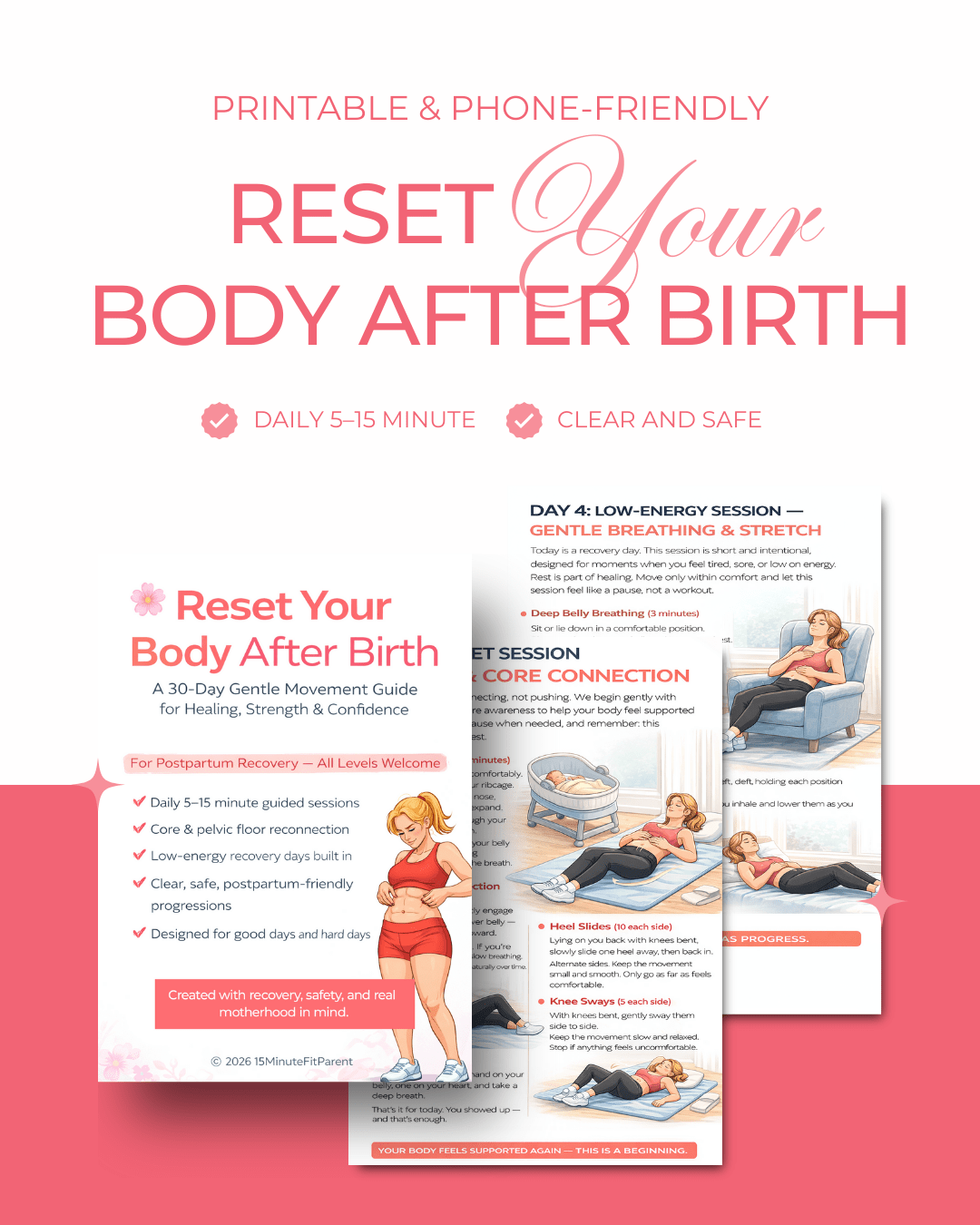 The Postpartum Body System - 15minuteFitParent